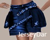 Goth Shorts Blue