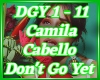 C.Cabello Don't Go Yet