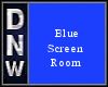 Dark Blue Screen Room