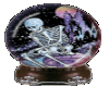 skeleton globe