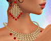 Pamela+Jewelry Set-Red