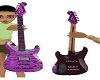 Oto's Elec purple guitar