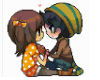 *{F}* Cute Pixel Couple