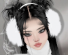 white ☆ earmuffs
