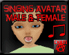 Singing Avatar M&F