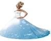 Aqua Wedding Gown