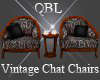 Vintage Chat Chairs