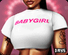 BabyGirl Cropped + Tatt