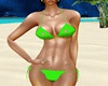 Maui  Bikini Green Fl