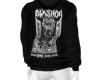 Skull black hoodie