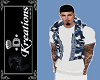 Cow & Denim Vest