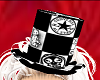emo doll top hat