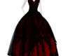 red long dress