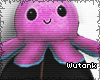 Pink Happy Octopus