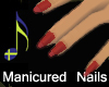 True Red Manicure