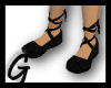 *G*Black Ballet Slippers