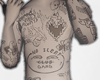 full body torso tattoo