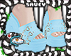 Charm Mules Blue