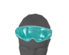 1/12 Ski Goggles cyan