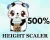 Height Scaler 500%