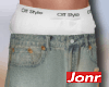 Ripped Denim Shorts