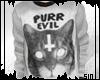 + Purr Evil Sweatshirt