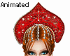 Red russian tiara ANI