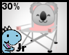 30% koala camping chair