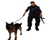 Police Dog & Weapon Male