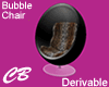 CB Bubble Chair (blk)