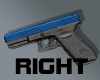 Blue Glock-18 Right