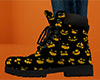 Halloween Faces Boots F