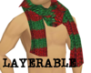 christmas scarf redngrn