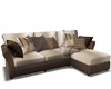 Couch Elegance Brown w/p