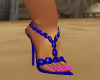 Blue Sapphire Sandals