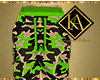 Cargo Camo Pants Lime