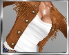 Western leather jacket