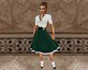 '50s Dress ~Green
