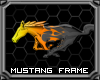 Mustang Picture Frame