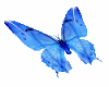 7 Light Blue Butterflies