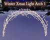 Winter Xmas Light Arch 1