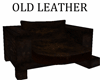 old leather relax chair