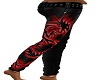 Dragon Red Jeans