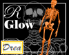 R- Glow Orange Skeleton