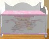 (DD)Pink & white toy box