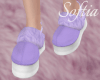 Fur Slides Lilac