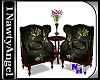 (1NA) Wing Back Chairs