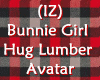 Bunnie Hug Lumber Avatar