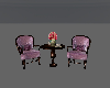 chairs valentine pink