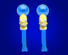 Homer PEZ Earrings